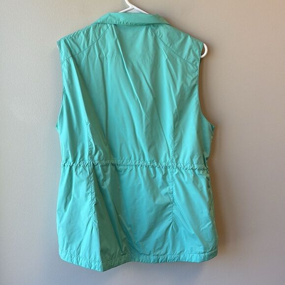 Masters Magnolia Lane Aqua Vest large zipper - Picture 6 of 6